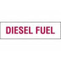 Diesel Fuel Tank Marking Decal