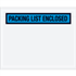 4-1/2" x 6" Blue Packing List Enclosed Envelopes 1000ct