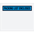 7" x 5 1/2" Blue Packing List Enclosed Envelopes