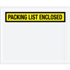 6-3/4" x 5" Yellow Packing List Enclosed Envelopes 1000ct