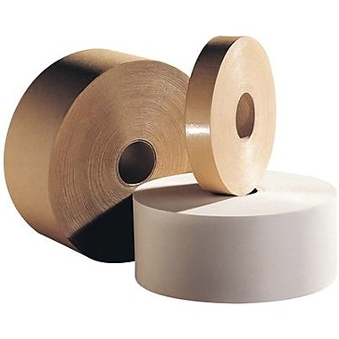 1" x 500' Kraft 35# Paper Gum Tape, 30 Rolls