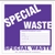 Special Waste Label Vinyl