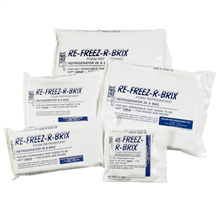 9" x 8" x 1-1/2" Re-Freez-R-Brix Cold Bricks 6ct