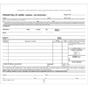 straight bill of lading short form snap out 3ply with carbon bill of lading short form