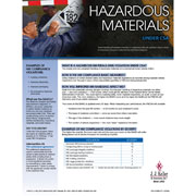 Hazardous Material, CSA Poster