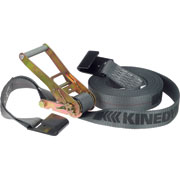 Heavy Duty Ratchet Strap with Flat Hooks, Rhino Web