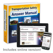 Transportation Safety Answer Manual