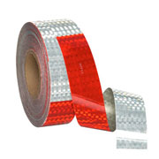 11" Red, 7" White Conspicuity Tape