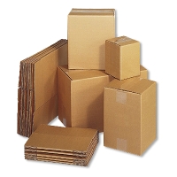 9 x 9 x 9" Corrugated Boxes, 25ct