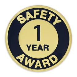 Safety Award Pin by Year