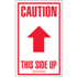 3" x 5" Caution This Side Up Arrow Labels 500ct roll