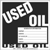 Used Oil Label - Vinyl