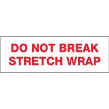 3" x 110 yds - Do Not Break Stretch Wrap - Tape