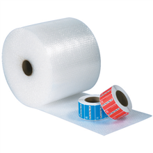 3/16" x 12" x 300' UPSable Perforated Air Bubble Rolls