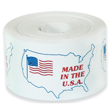 3" x 4" Made in the USA Labels