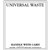 Blank Universal Waste Label, Vinyl