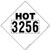 Hot 3256 Marking - Removable Vinyl