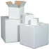 7" x 7" x 7" White Corrugated Box