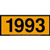 1993 Stock 4-Digit Orange Panel