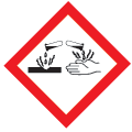 GHS Corrosion Label