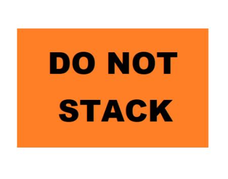 Do Not Stack Label 500ct