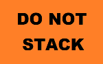 Do Not Stack Label, 4" x 5" Roll