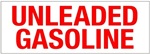 Unleaded Gasoline Decal