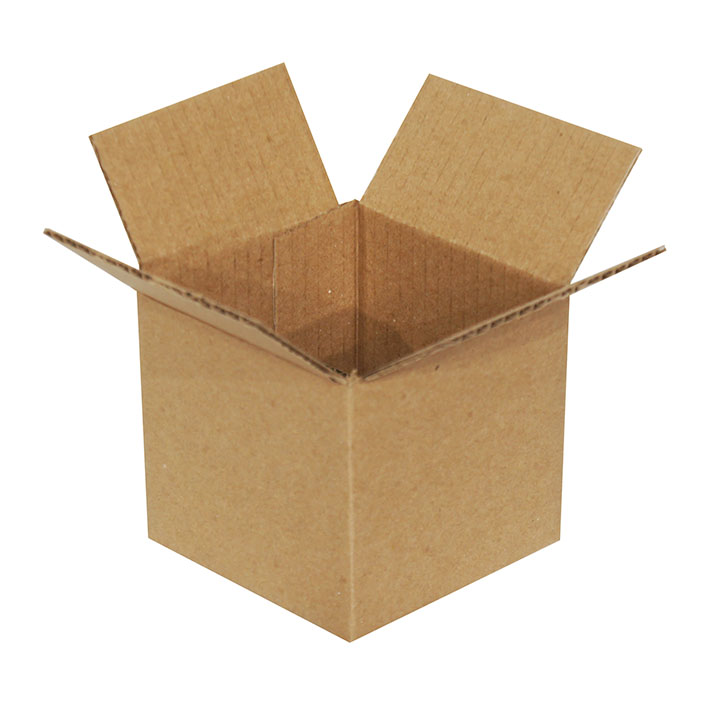 4" x 4" x 4" Corrugated Boxes 25ct