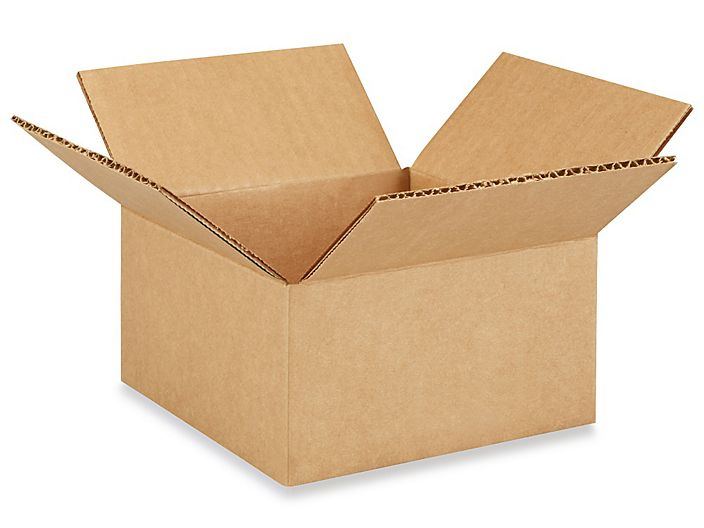 7" x 7" x 4" Corrugated Boxes 25ct