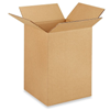 8" x 8" x 12" Corrugated Boxes 25ct