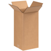 8" x 8" x 16" Tall Corrugated Boxes, 25ct