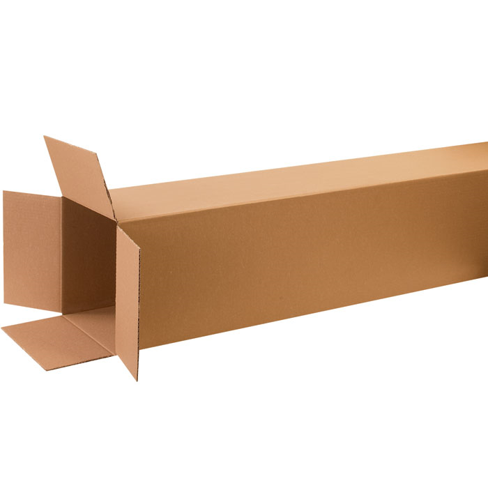 12" x 12" x 60" Tall Corrugated Boxes