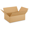 14" x 12" x 4" Flat Corrugated Boxes 25ct