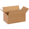 14" x 8" x 6" Multi Depth Corrugated Boxes 25ct