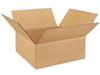 15" x 15" x 6" Flat Corrugated Boxes 25ct