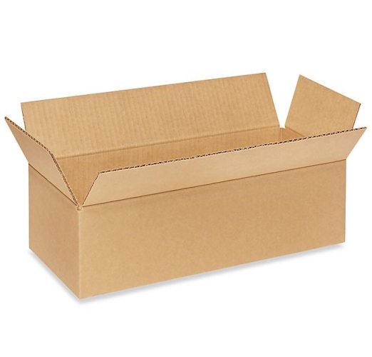 16 x 6 x 4 Long Corrugated Box 10-Pack