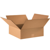 16" x 16" x 5" Corrugated Boxes, 25ct