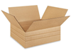 16" x 16" x 6" Multi-Depth Corrugated Boxes 25ct