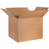 17" x 17" x 17" Multi-Depth Corrugated Boxes 25ct