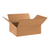 18" x 16" x 4" Flat Corrugated Boxes, 25ct