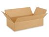 18" x 10" x 4" Flat Corrugated Boxes 25ct