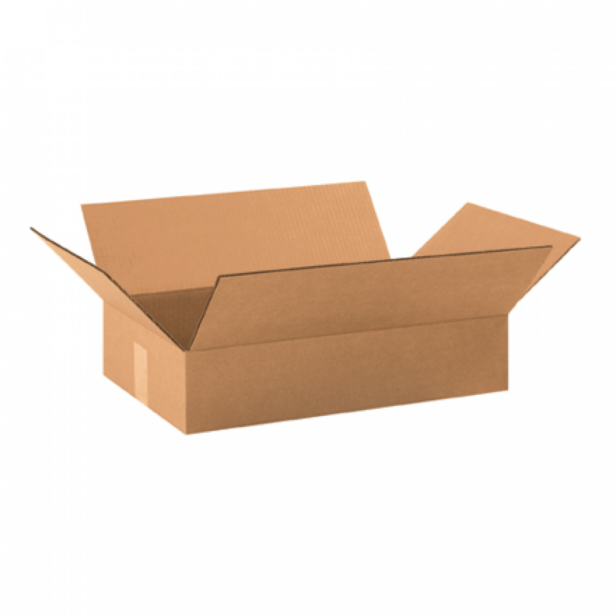 19" x 12" x 4" Flat Corrugated Boxes 25ct