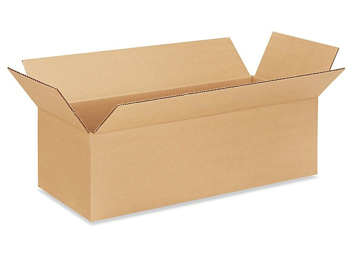 20" x 10" x 6" Long Corrugated Boxes 25ct