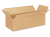 24" x 10" x 6" Flat Corrugated Boxes 25ct