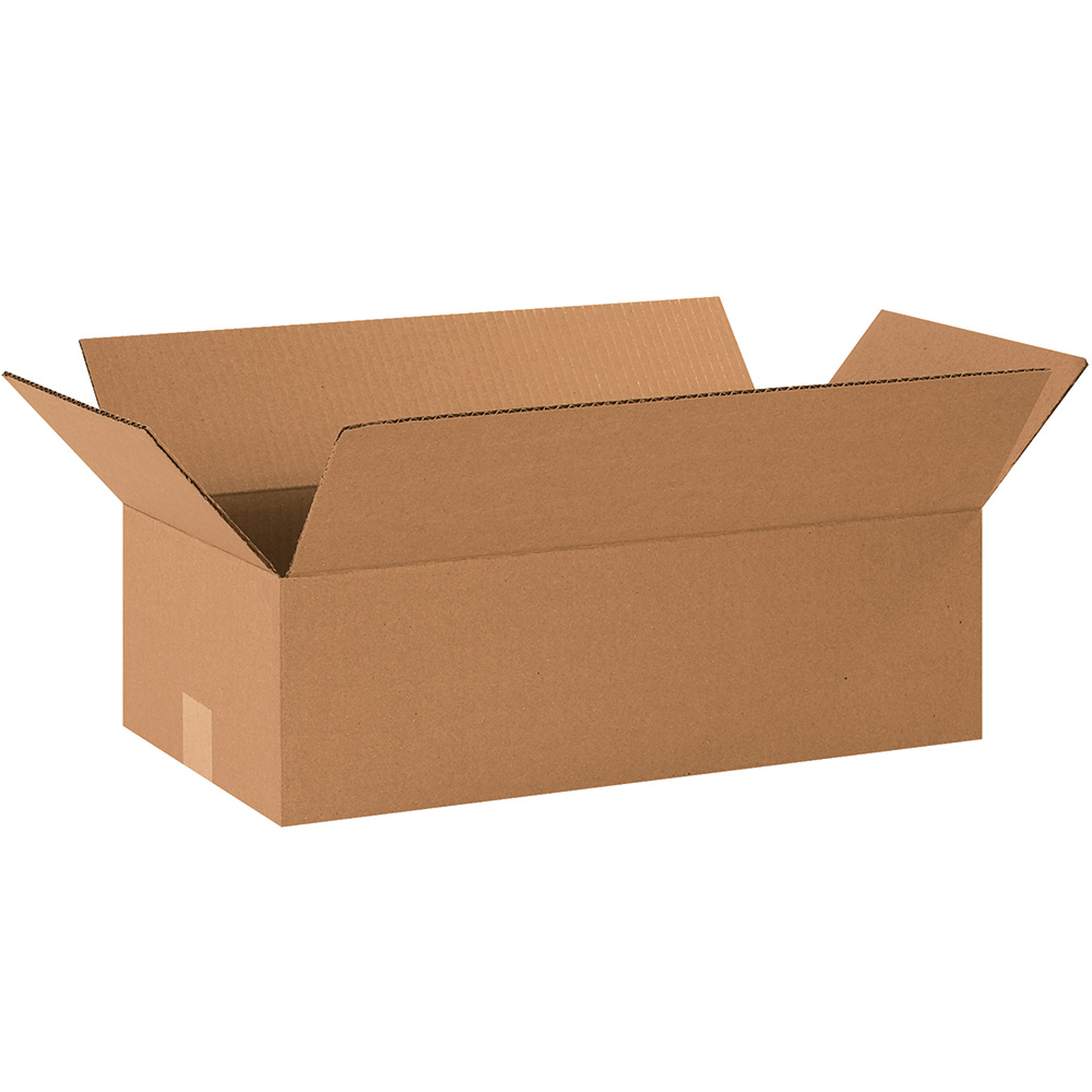22" x 10" x 8" Long Corrugated Boxes 25ct