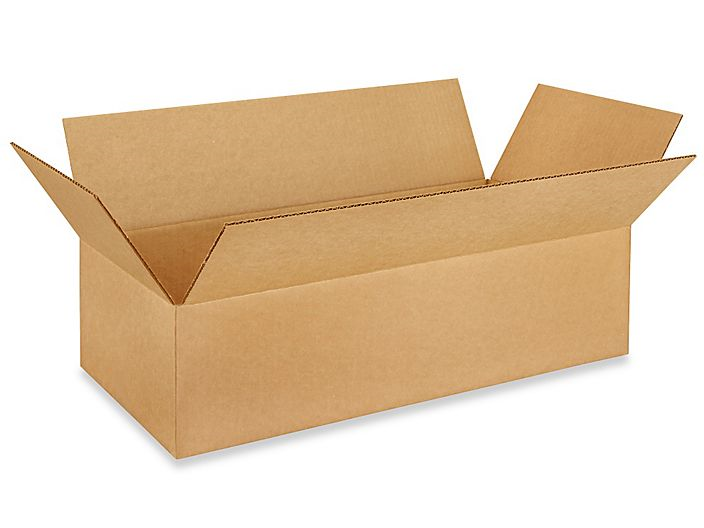 24" x 14" x 6" Flat Corrugated Boxes 25ct