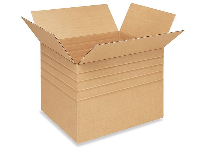 24" x 18" x 18" Multi-Depth Corrugated Boxes 20ct