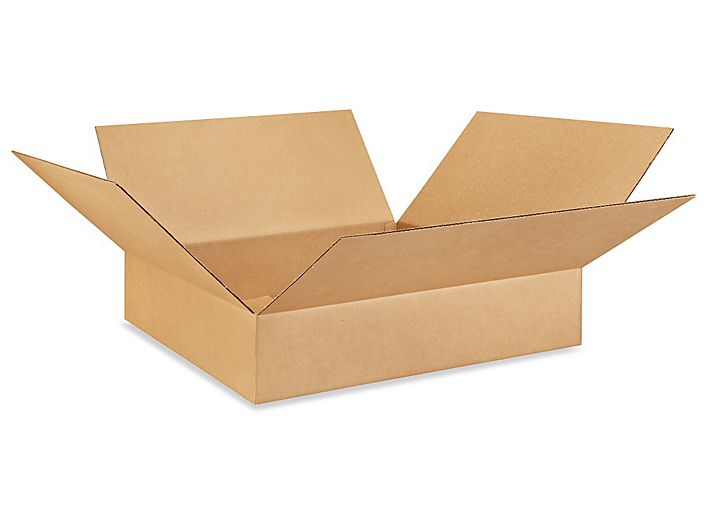 28" x 28" x 6" Flat Corrugated Boxes 10ct