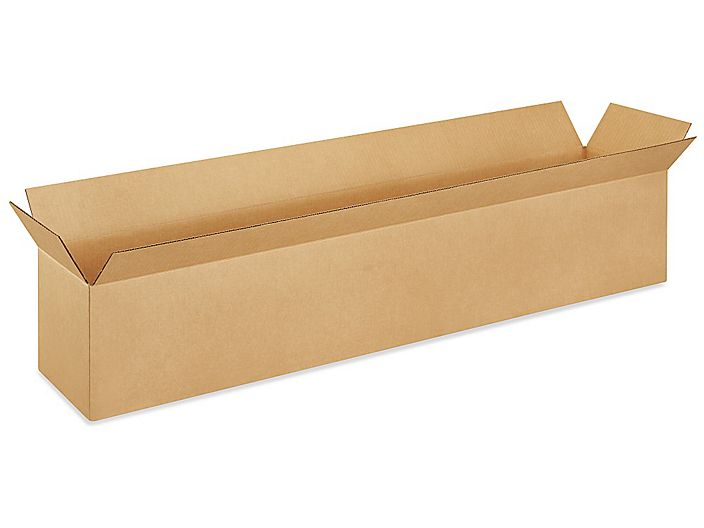 48" x 8" x 8" Long Corrugated Boxes