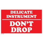 3 x 5" Delicate Instruments Don`t Drop Label